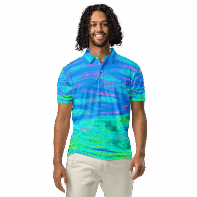 6 AQUA mens-all-over-print-slim-fit-polo-shirt-black-front-670873a967ffc